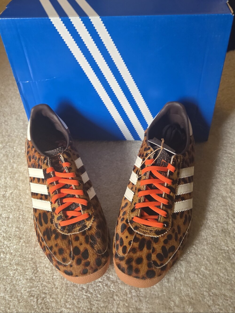 ADIDAS ORIGINALS SL 72 OG 'CHEETAH PACK' SNEAKER - Picture 3 of 8